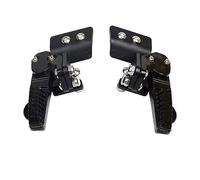 For Motorcycle Scooter Rear Passenger Foot Step Advanced Die-Cast Pedals Rests For Honda for Elite 125 ELITE 125cc 2018-2023 Motorcycle parts(Black)