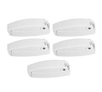 For Motorhome Door Retainer Catch - Abs Door Catch Holder Latch Door Holdback Latch Replacement For Rv Camper Motorhome Traile Travel Baggage Cargo, White