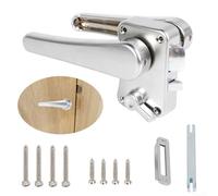 for MOTORHOME Toilet Door Lock,Alloy Yacht RV Bathroom Door Lock Door Latch Bathroom Handle Knob Polished Chrome Replacement For Camper RV