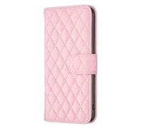 for Motoroa Moto Edge 50 5G Case, Shockproof Premium PU Luxury Leather Shock-Absorption Notebook Wallet Phone Cases with Magnetic Kickstand Card Holders Flip Protective Cover for Moto Edge 50,pink