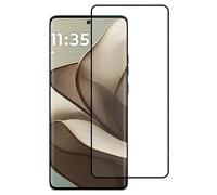 For Motorola Edge 50 5G Tempered Glass Electroplating Anti-Fingerprint Silk Printing Full Glue Scree