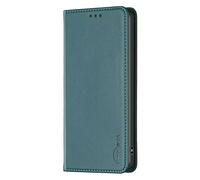 for Motorola Moto E14/G04/G24 Case, Shockproof Premium Flip Leather Shock-Absorption Notebook Wallet Phone Cases with Inner Magnetic Kickstand Card Holders Protective Cover for Moto E14/G04,green