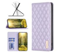 for Motorola Moto E14/G04/G24 Case, Women Shock-Absorption Luxury PU Leather Notebook Phone Cases with Kickstand Inner Magnetic Card Holder Shockproof Flip Protective Cover for Moto E14/G04/G24 purple