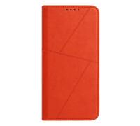 for Motorola Moto G Power 4G 2024 Case with Card Holder, PU Leather Magnetic Back Flip Case Wallet Cover for Women Girls, Protective Phone Case for Motorola Moto G Power 4G 2024 orange