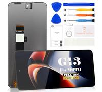 For Motorola Moto G13 LCD Display For Motorola Moto G23 Screen Replacement For G13 G23 Touch Digitizer Assembly Repair Kits (Black,Without Frame)