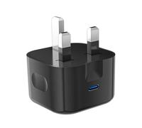 For Motorola Moto G96 G86 Power G86 G56 Edge 2025 Charger, Motorola Moto G96 G86 Power G86 G56 Edge 2025 Charger Plug, 20W USB C Charger Plug Fast PD Adapter Mains UK Wall charger (Black)