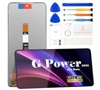 For Motorola Moto Power 5G 2025 Screen Replacement For Moto Power 5G 2025 LCD Display XT2515v XT2515-1 XT2515-2 Touch Digitizer Assembly Repair Kits (Black,Without Frame)