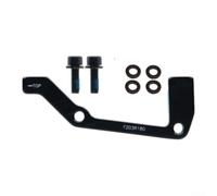 for Mountain Bike Disc Converter IS Mount 180mm Alloy for Mountain | Weighs under 50g, low profile design, compatible with hydraulic brakes, 203mm disc support, resistant(B04-F203R180)
