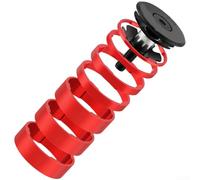 for Mountain Bike Headset Spacers 2/3/5/10mm Black Red for Mountain | 7-piece set, 2/3/5/10mm sizes, 28.6mm inner diameter, aluminum alloy, fits most forks