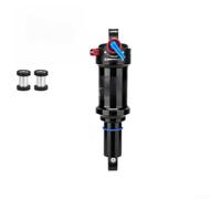 for Mountain Bike Rear Shock Absorber with Lockout 165mm - Adjustable Damping Air Suspension for MTB Downhill Riding Aluminum Alloy Black Finish(190mm)