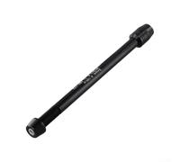for Mountain Bike Trainer Axle 12mm Pitch 1.5 Black for Mountain | Compatible with 12x148mm for boost hubs, for durable alloy construction, precise threading, perfect for mountain bike
