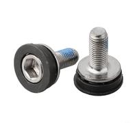 for Mountain Road Bike M8 Axle Screws Dust-Proof 2-Pack for Mountain | Prevents water and sand entry, extends bottom bracket life, fits square hole axles, 8mm wrench size