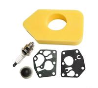 For Mountfield HP470 Service Kit, SP470 Engine Tune Up Parts, Lawn Mower Air Filter Replacement, Carburettor Diaphragm Gasket Set, For Primer Bulb