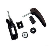 For Mountfield Lawnmower Handle Locking Rods, Black Plastic Safety Levers Replacement Parts Compatible with All For Mountfield Mowers, Garden Mower Accessories 2-Pack