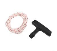 For Mountfield Lawnmower Replacement Pull Cord and Handle 1 5 Metres Starter Rope for Efficient Lawn Mower Repair and Maintenance