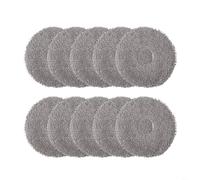 For Mova for P50 Pro Ultra Mop Cloths, Microfiber Replacement Pads for P10 Pro Ultra Robot Vacuum, Easy Install Cleaning Rags(10pc)