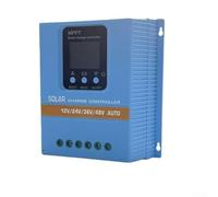 For MPPT Solar Charge Controller 60A/80A, Automatic Voltage Recognition for 12V-48V Battery, LED Display Charging For, Flame Retardant Unit for RV Yacht Home(12V24V/36V/48V-60A)