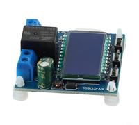 For MPPT Solar Charge Controller with LCD Display for 6-60V Battery Protection, Adjustable Voltage Control Module for Solar Power Systems