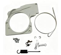 For MS660 Chainsaw Brake System Kit Cover Plate Band Spring Lever Reset Block White