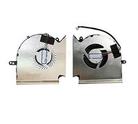 For MSI GE63 GE63VR MS-16P1 GP73 GE73 VR GL73 MS-17C1 CPU Cooling Fan GPU Graphics PAAD06015SL N417 Cooler New (Blade Color : GE63 GE73 both, Blade Quantity : Other)