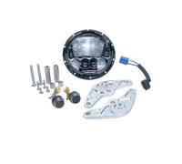 For MSX125 GROM125 2013 2014 2015 2016 Headlights 75W LED Lights With CNC bracket Headlamp Motorcycle Modified Parts Headlamp Front Headlight(Bracket headlight A)