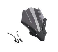 For MT-07 2021 2022 SP MT07 FZ07 FZ-07 Motorcycle Accessories Touring Windshield Visor Black Windscreen Double Bubble