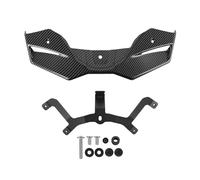 For MT-07 For MT07 For Y-AMT 2025 2026 Side Front Spoiler Naked Aerodynamic Downforce Winglet Motorcycle Accessories(Carbon fiber pattern)