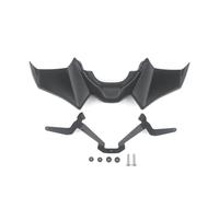 For MT-07 MT 07 2021-2023 Motorcycle Naked Front Downforce Wing Spoiler Winglet Motorcycle Winglet(Black)