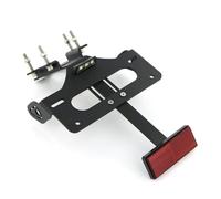 For MT-09 For FZ-09 2014 2015 2016 Motorcycle Tail Tidy Fender Eliminator Registration Plate LED Light License Plate Holder License Plate Holder Bracket(With Reflector)
