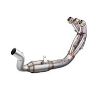 For MT-09 V3 FZ-09 2021-2023 Motorcycle Exhaust Pipe Whole Vehicle Escape Refit Front Mid Muffler Link Motorcycle Exhaust Muffler Pipe(Type A)