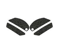 for MT-10 2022 2023 2024 Motorcycle Fuel Tank Pad Sticker Knee Traction Side Non-Slip Protection POMPOMPUR(Black)