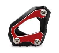 For MT-10 FZ-10 R1M 2015-2023 Motorcycle Kickstand Foot Side Stand Enlarge Extension Plate Pad Motorcycle parts(Red)