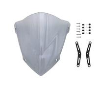 For MT03 For MT-03 For MT25 For MT-25 2020-2023 Motorcycle Windshield Windscreen Visor Wind Deflector Shield Screen With Bracket Motorcycle Windshield(Smoke)