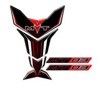 For MT03 MT-03 MT 03 Tank Pad Protector Fairing Accessories Decals Stickers Guardabarros Windshield Handguard Motorcycle Tank Pad