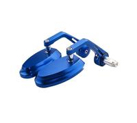 for MT07 For MT09 7/8" 22MM Motorcycle Handlebar End Rearview Rear View Side Mirrors Rearview Mirror(Blue)