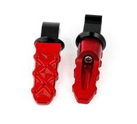 For MT07 MT09 03 10 25 MT Motorcycle Accessories Motorcycle Footrest Footpeg Foot Pegs(RED A)