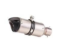 For MT07 MT09 For Z900 Z400 Ninja400 Gsx250 Gsx750 51mm Universal S-project Motorcycle Exhaust Muffler Pipe Moto Racing(TYPE-A)