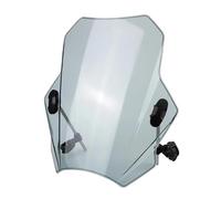 For MT07 MT09 Windshield Covers Motorcycle Windscreen Adjustable(GRAY)