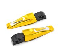 For MT09 For Tracer FZ09 Motorcycle Accessories Rear Foot Pegs Rests Passenger Footrests For TMAX500 530 DX SX TMAX560 T-MAX(GOLD)