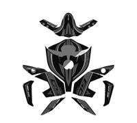 for MT09 MT FZ 09 2016 2017 2018 2019 2020 Stickers Tank Pad Protector Fairing Motorcycle Knee Decal Mudguards Windshield Body Stickers