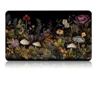 for MTG Game Playmat, for Magic TCG Rubber Play mat,Tabletop Card Playmats with Smooth Surface,Trading Card Inked Game Mat,Battle Game,Wildflower Mushroom