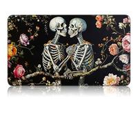 for MTG Game Playmat, for Magic TCG Rubber Play mat,Tabletop Card Playmats with Smooth Surface,Trading Card Inked Game Mat,Battle Game,Skeleton Lover