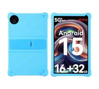 for MUISOO 10 Inch Case 2025 (MISKB100477)/MUISOO 10.4 inch Tablet with PC Kickstand, Soft Silicone, Washable, Thickened Corner Shockproof Case for Evermyth 10 Inch KB1001/KB1004, Skyblue