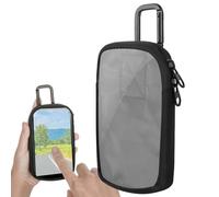 For Multimedia Device: Portable Audio Component Dome, Shockproof Mesh Internal Compartment, Compact Digital Storage Wallet | Hardware Headphones with AC