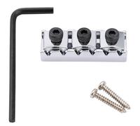For Mus-iclily Pro 42mm Electric Guitar String Locking Nut For Tremolo Bridge(Chrome)