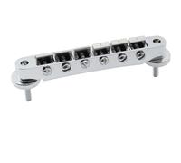 For Mus-iclily Pro 52mm for ABR-1 for Tune-o-matic Bridge for LP Style Electric Guitar(Chrome)