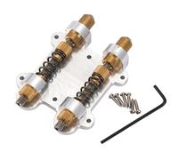 For Mus-iclily Pro Dual Brass Arming Adjuster Tremolo Stopper Stabilizer for Floyd Rose and Floating Tremolo Bridge System