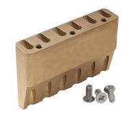 For Mus-iclily Ultra 54mm String Spacing 42mm Depth Full Solid Brass Block For 510T Series Tremolo Bridge
