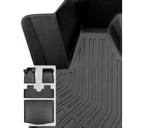 for Mustang Mach E Floor Mats & Cargo Liner 2021-2025, Custom Fit All Weather TPE Car Mats for Mach E Accessories, 1st & 2nd Row Heavy-Duty Black Floor Liners for Ford Mustang Mach-E by DiffCar