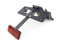 For MV Agusta For Brutale 920 990R 1090 R/RR Motorcycle License Plate Holder Bracket Rear Tail Tidy Fender Eliminator Kit FRTRGVUVXP(With Reflector)